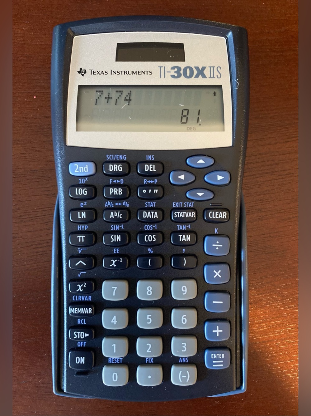Texas Instruments TI-30X IIS Scientific Calculator - Black - Picture 2 of 8